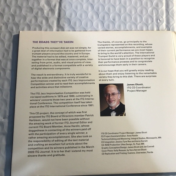 INTERNATIONAL TRUMPET GUILD - THE ROADS THEY'VE TAKEN (2CD) 2009!!! RARE!!! - Picture 2 of 10